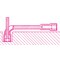 Beta Tools Double End Offset Socket Wrench, 19x19mm 9330019